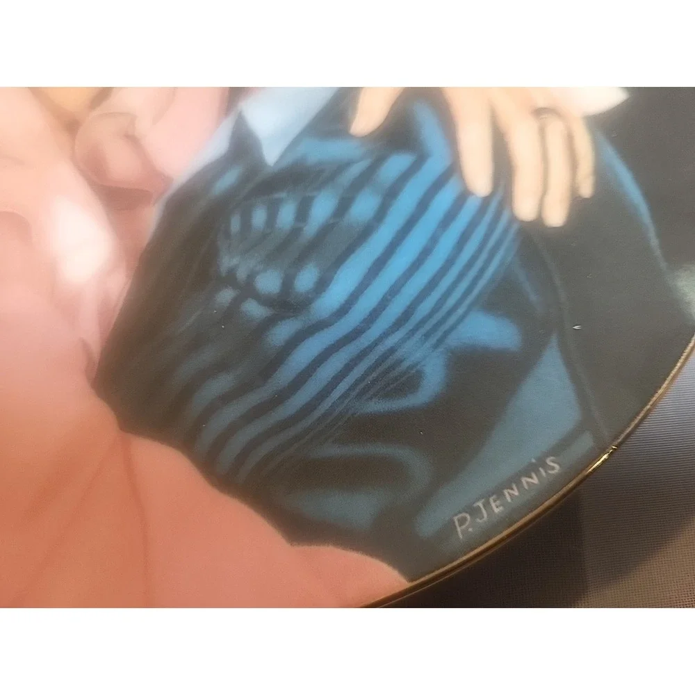 Vtg 'Gone With the Wind' Plate, 'NIGHTMARE' 1993,‎ Limited Ed., 8th In Series